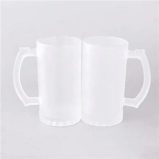 Прозрачна стъклена чаша за сублимация